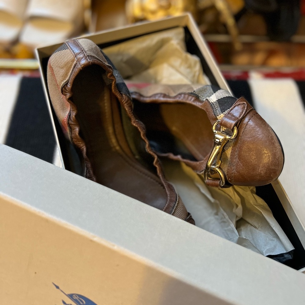 CLOTH BALLET FLATS
